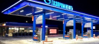Освоен в производстве новый бренд сети АЗС "Газпромнефть". Завершены работы на пилотной АЗС в г. Вологде.